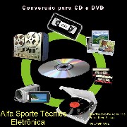 Conversão de fitas p CD  dvd