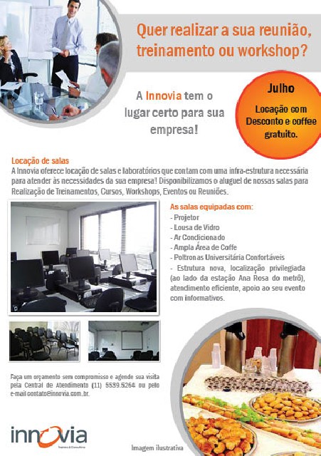 Locação de salas