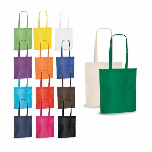 Foto 1 - 500 Sacolas Eco-Bags em tnt cores 80 gr - Promoção